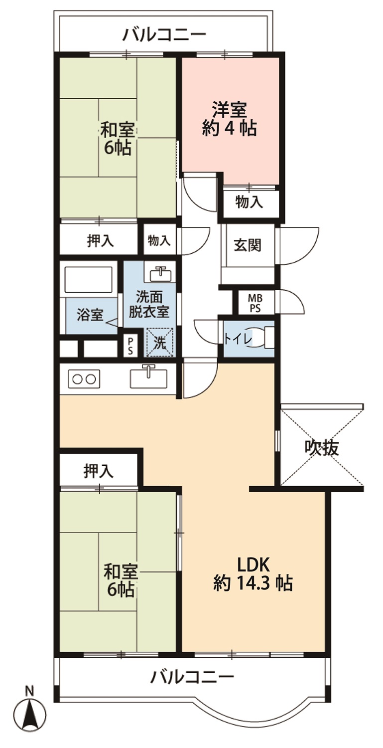 メゾン千里丘5番街T棟